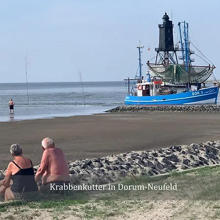 Apartman De Reetpieper Wohlfuehlen Am Nordseedeich *